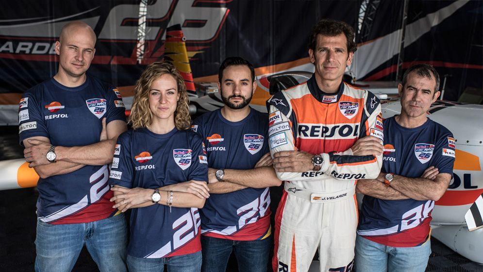 Equipo Repsol de la Red Bull Air Race