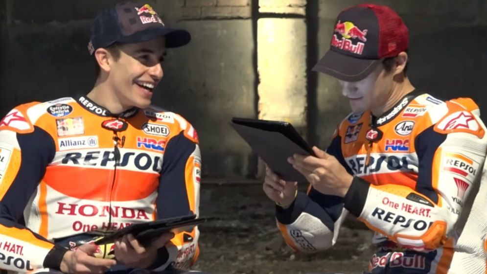 Marc Márquez y Dani Pedrosa se hacen preguntas