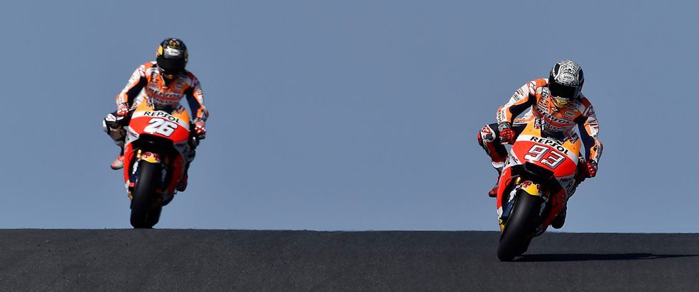 Marc Márquez y Dani Pedrosa