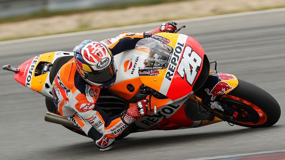 Dani Pedrosa en acción