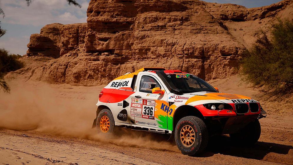 Isidre esteve a toda velocidad en el Dakar 2018