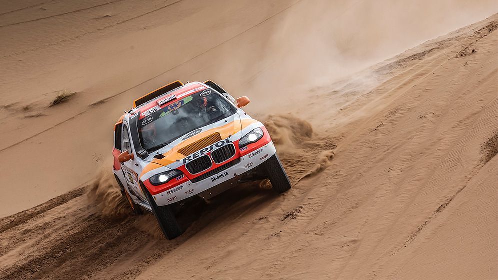 Dunas en Marruecos Repsol Rally Team