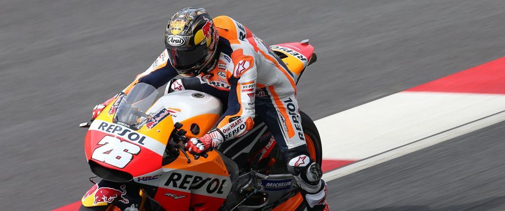 Dani Pedrosa en acción