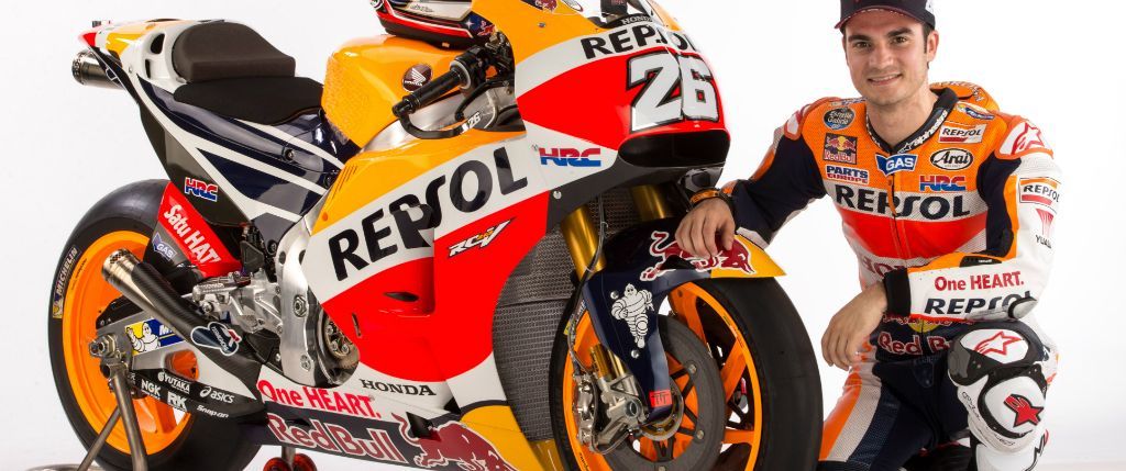 Dani Pedrosa con la rc213v