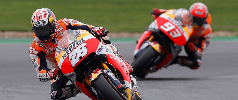 Marc Márquez y Dani Pedrosa