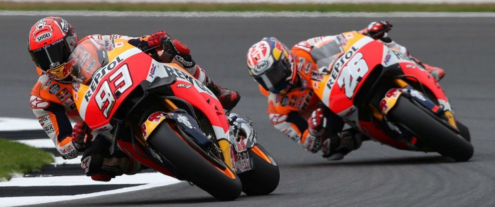 Marc Márquez y Dani Pedrosa