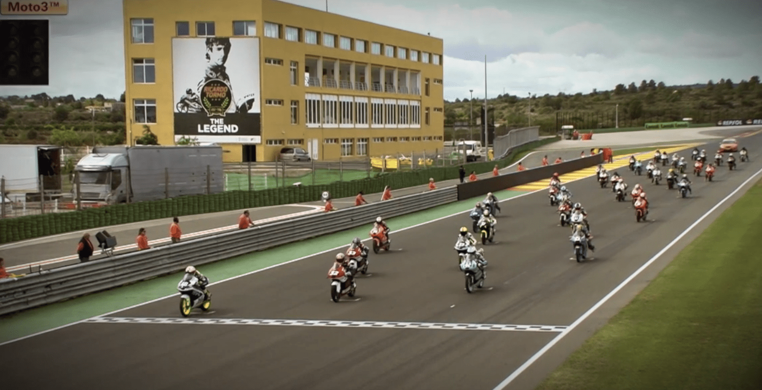 Salida de carrera del FIM CEV Repsol 2016