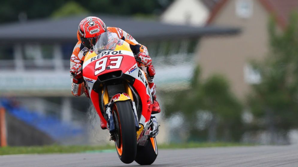 Marc Márquez en Sachsenring 2017