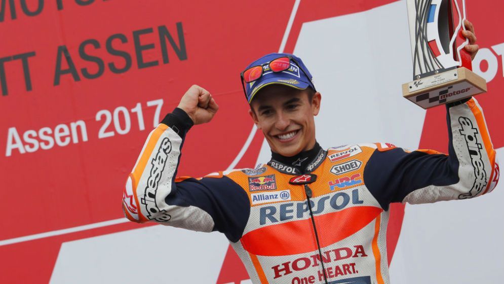 Márquez en Assen 2017