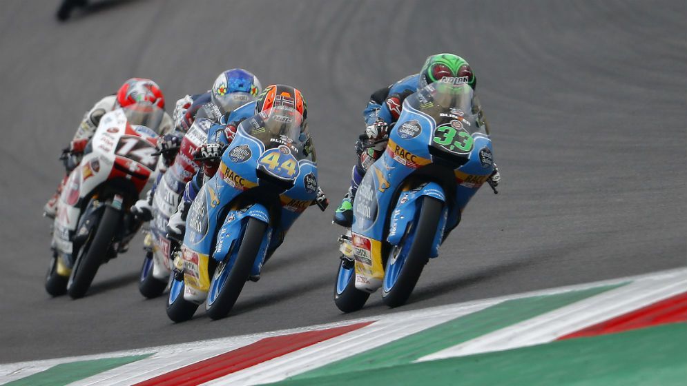 Pilotos de Moto3 en Mugello 2017