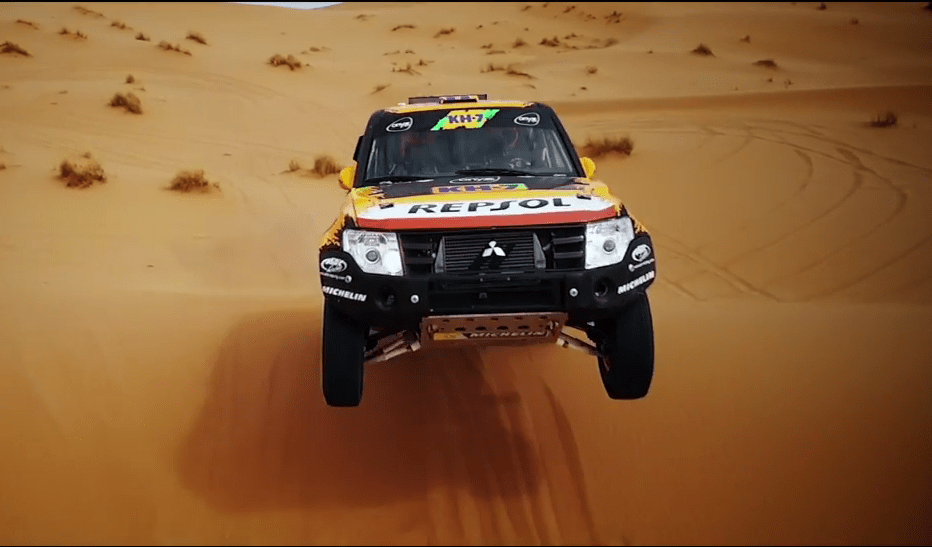 Coche del Rally Dakar de Isidre Esteve