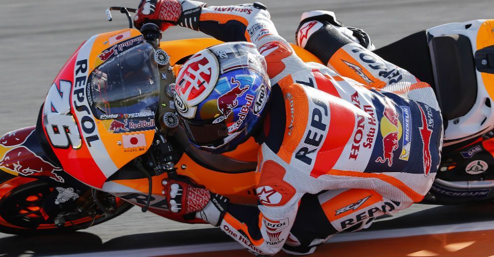 Dani Pedrosa en acción